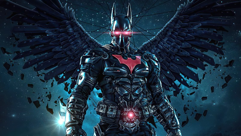 Бэтмен: темный рыцарь (бэтмен будущее, batman beyond, комиксы, супергерой)