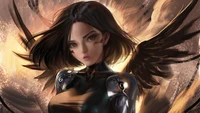 alita battle angel, movie wallpaper