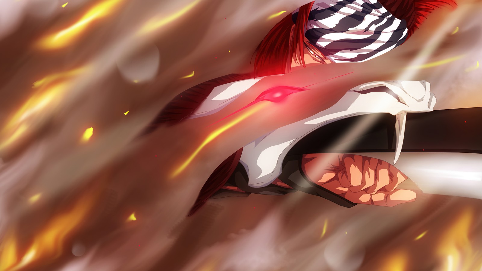 renji abarai, bankai, zabimaru, bleach, thousand year blood war wallpaper