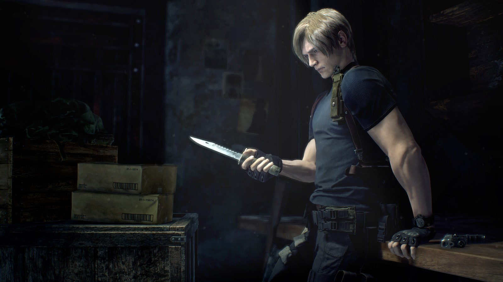 Скачать обои обитель зла 4, resident evil 4, леон с кеннеди, leon s kennedy, игры 2023