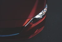 car, mazda, red, automotive lighting, automotive exterior wallpaper