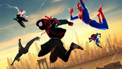 Homem-Aranha: No Aranhaverso - Miles Morales e aliados se unem