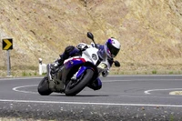 moto, voiture, bmw, course sur route, motocyclisme