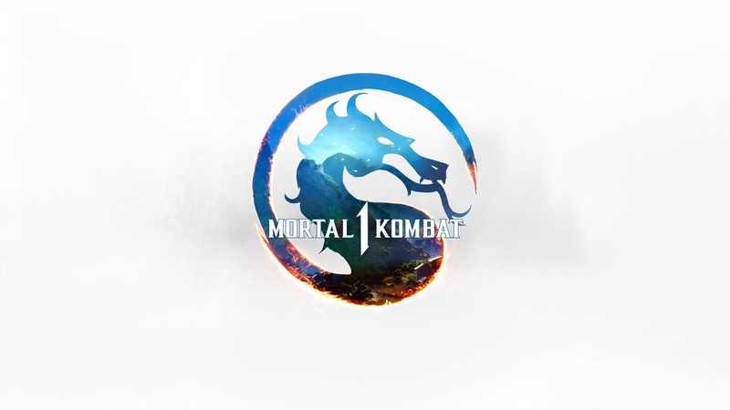 Близкий план наклейки с изображением дракона (мортал комбат 1, mortal kombat 1, игры 2023, playstation 5, xbox series x и series s)