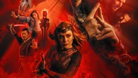 wanda maximoff, scarlet witch, doctor strange in the multiverse of madness, movie, 2022 wallpaper