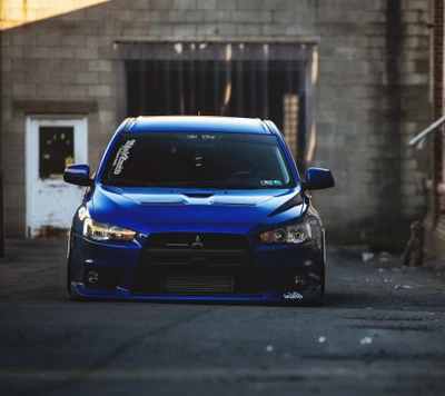 Mitsubishi Lancer Evo X: Estilo callejero y rendimiento