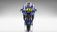 A moto Movistar Yamaha MotoGP de Valentino Rossi - número 46