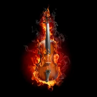 Violín Ardiente: La Pasión de la Música Encendida