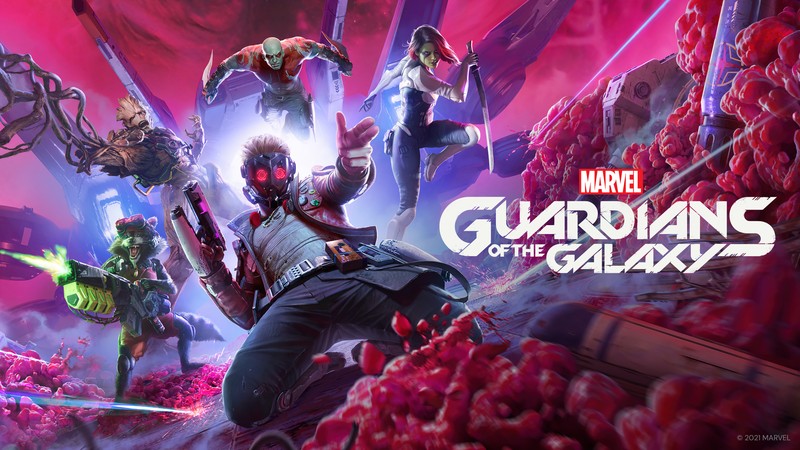 Стражи галактики (стражи галактики marvel, marvels guardians of the galaxy, видеоигра, star lord, rocket raccoon)