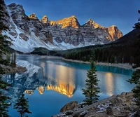 lake, mountain wallpaper