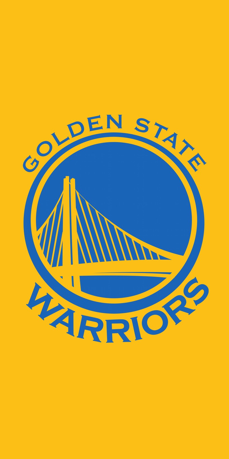 Обои golden state warriors для iphone (воины, золотой, состояние, nba, логотип)