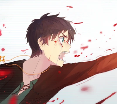 anime, attack on titan, eren, shingeki no kyojin, yeager