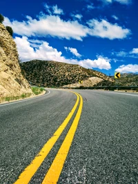 nature, road