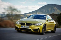 2015 BMW M4: Ein dynamisches Performance-Coupé in auffälligem Gelb