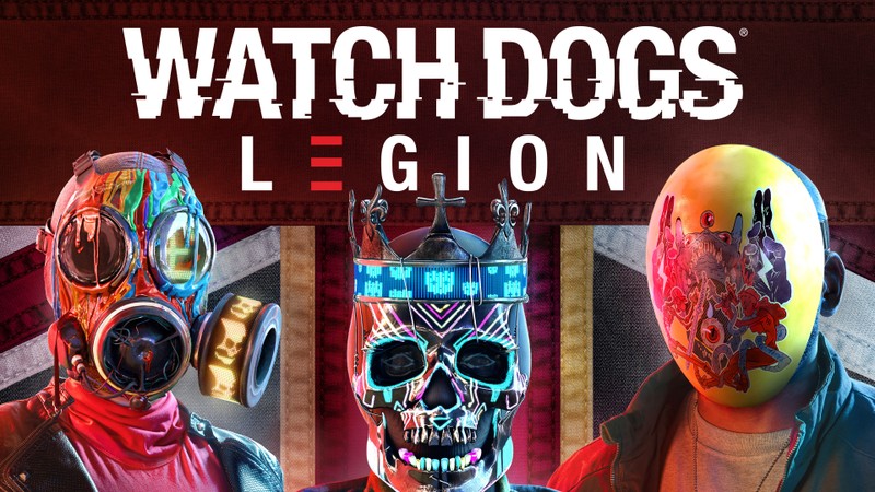 Watch dogs legion - обложка / пакшот (watch dogs легион, watch dogs legion, видеоигра, вотч догс 3, watch dogs 3)