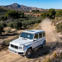 coche, todoterreno, exterior de automóvil, mercedes benz g class, transporte