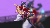 ahri, 2xko, video game, league of legends, lol wallpaper