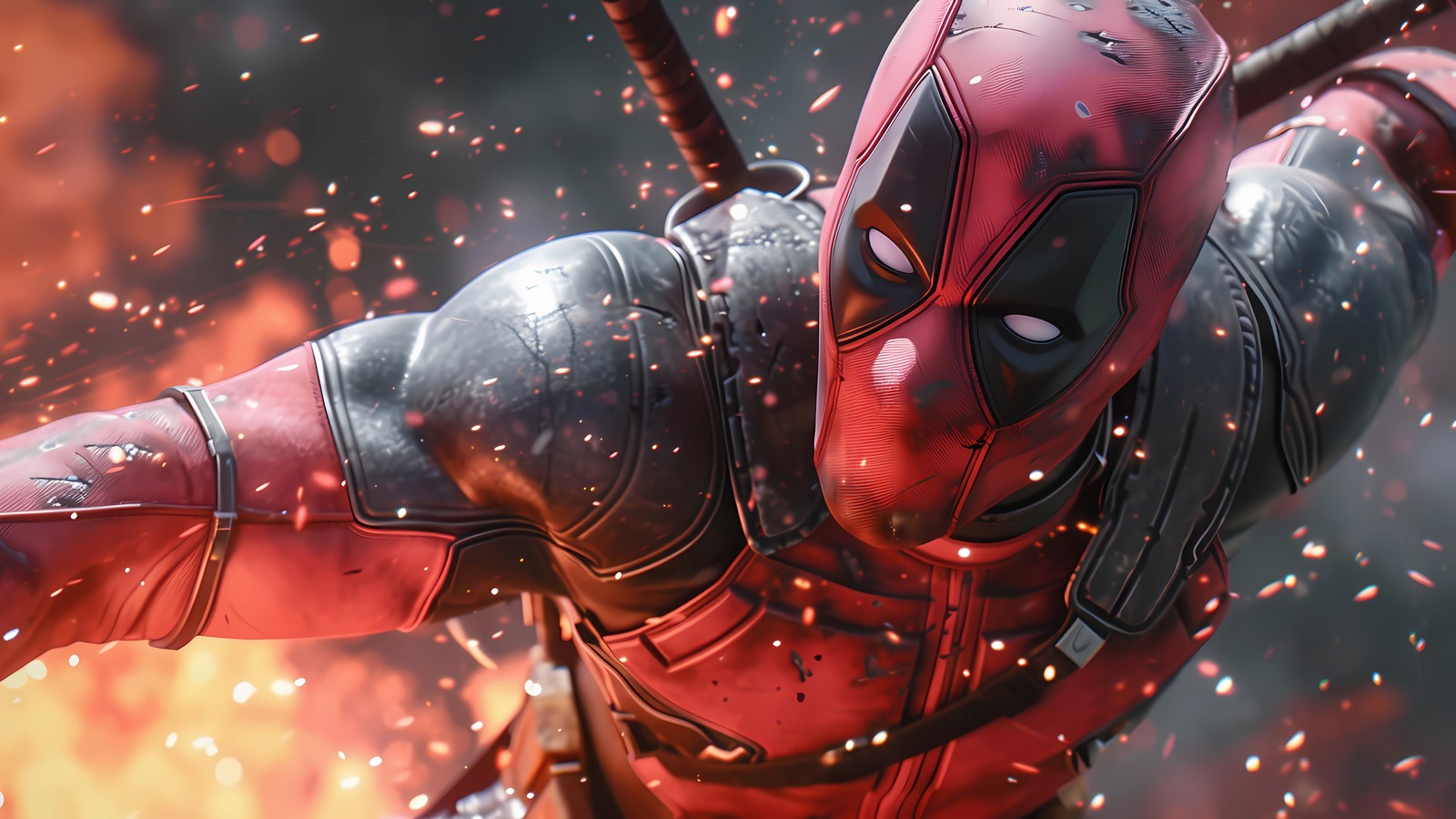 Deadpool is the new superhero in deadpool (deadpool, marvel, comics)