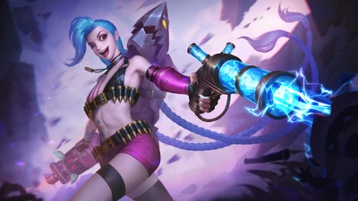 джинкс, jinx, lol, league of legends, видеоигра