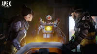 apex legends, video game, wraith, mirage, pathfinder wallpaper