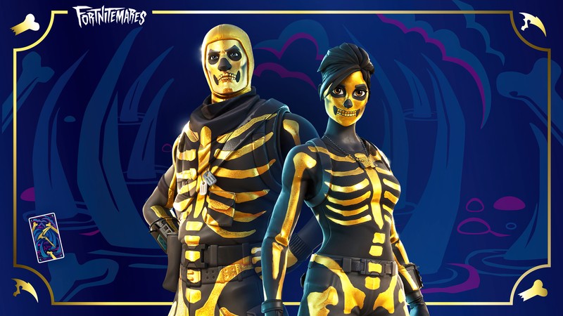 Скины хэллоуина для fortnix (фортнайт, fortnite, battle royale, видеоигра, ghoul skull trooper)