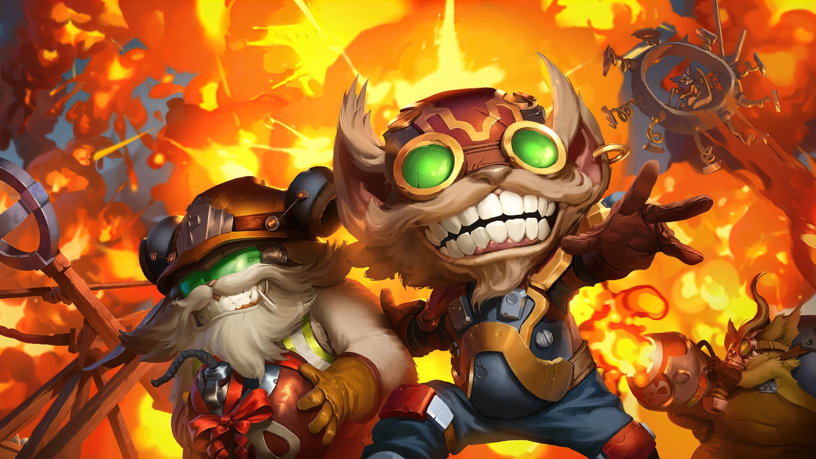 ziggs, lol, legends of legends, lor, legends of runeterra wallpaper