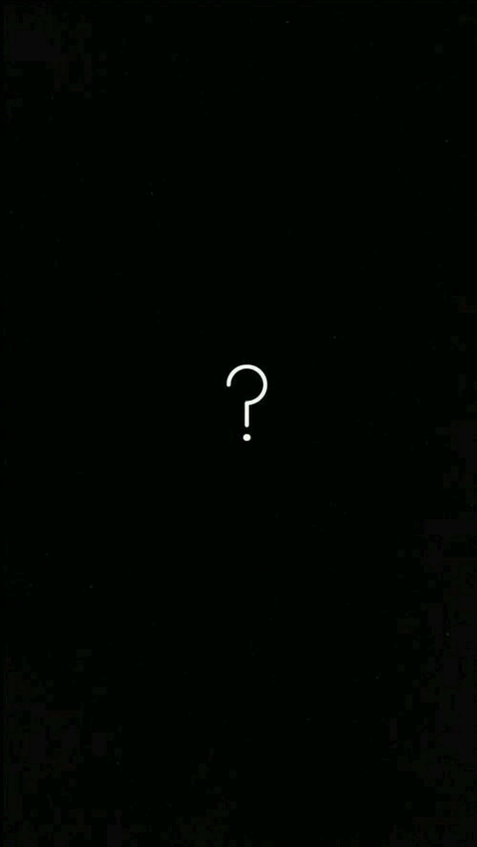 Arafed image of a black background with a question mark on it (2017, auto, grand, led, logo)