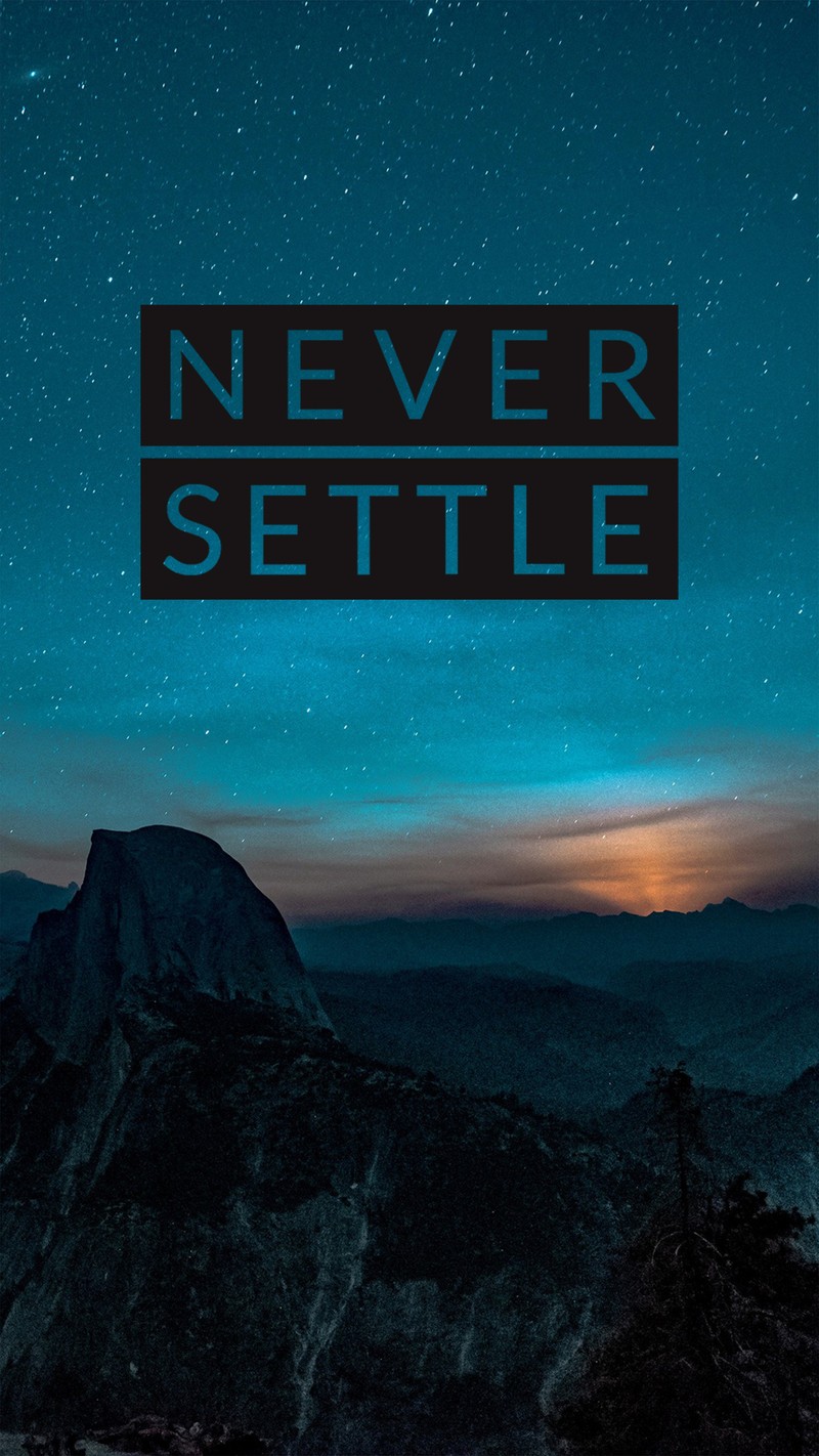 Фотография горы на фоне неба (никогда, never settle, neversettle, oneplus, oneplus3)