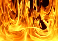 fire, flame, orange, wildfire, graphics wallpaper