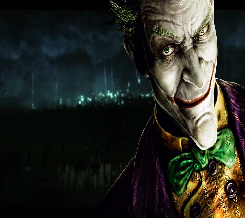 Обои batman arkham joker hd (джокер, joker, хороший)