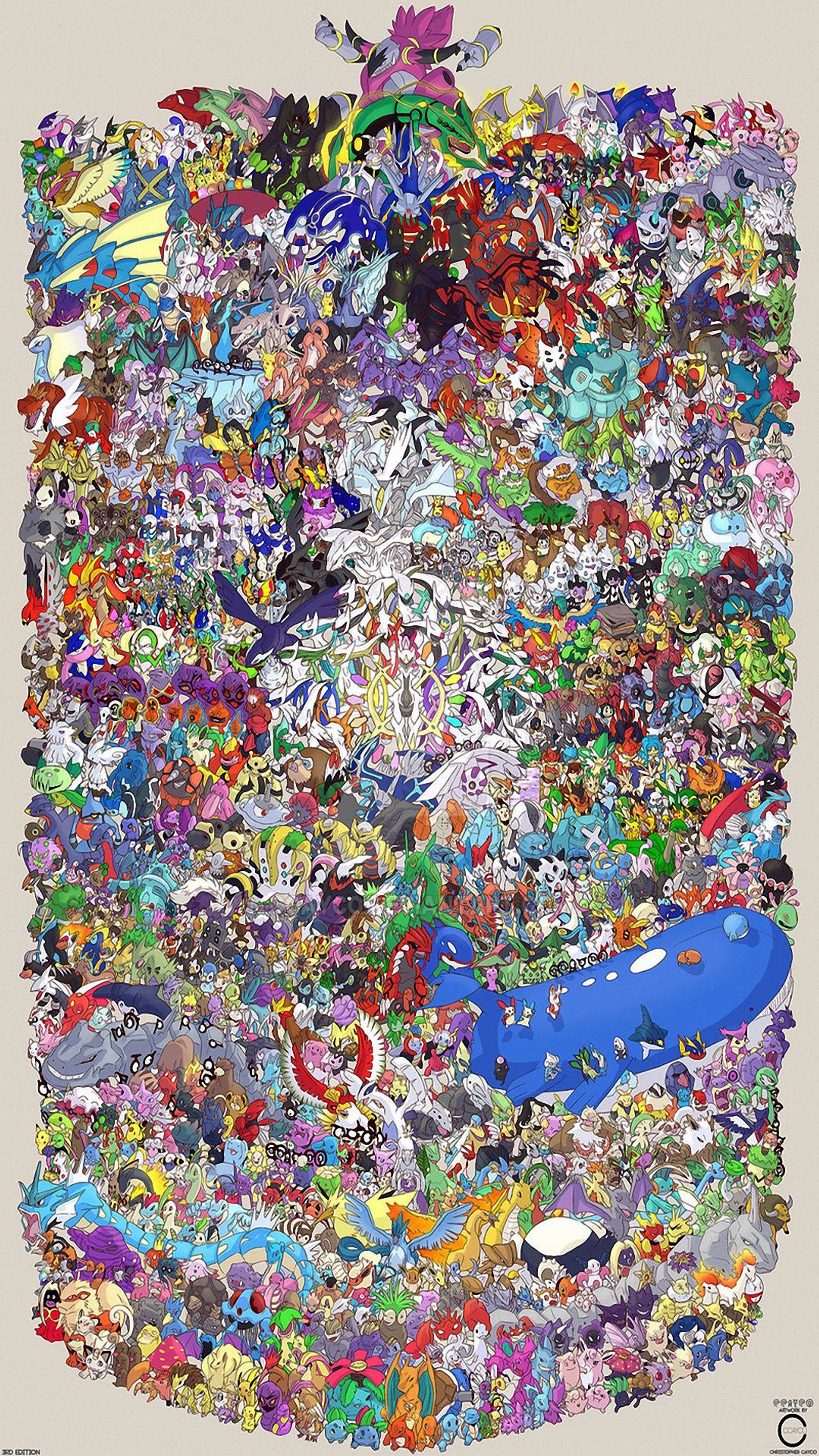 Gros plan d'une grande pile de personnages pokémon (pokémon, pokemon, anime)