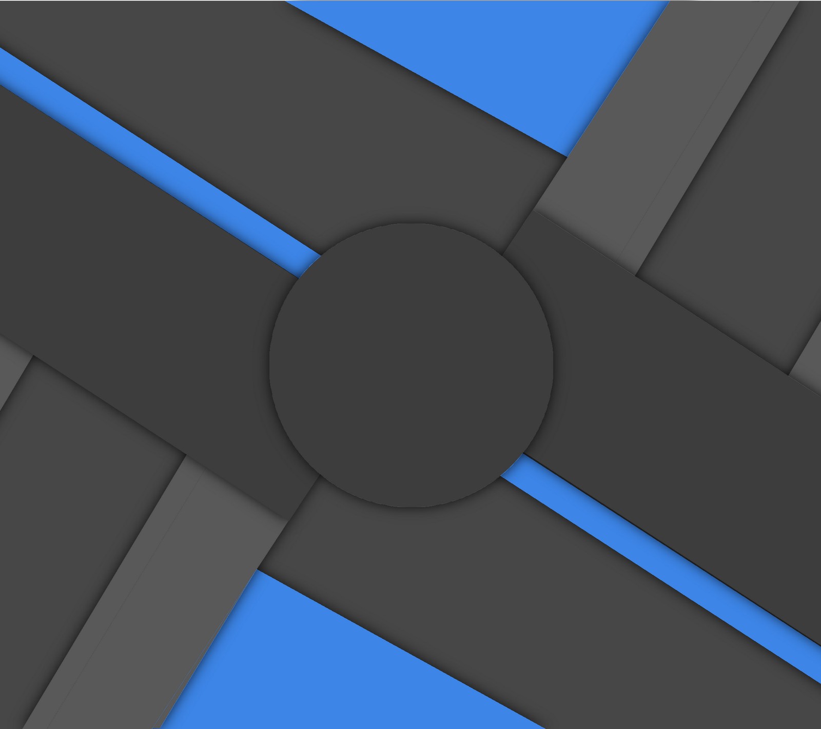 Fond abstrait noir et bleu avec un cercle (bleu, cercle, sombre, design, plat)