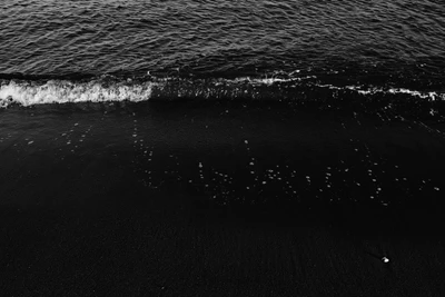 wave, ocean, sea, monochrome, nokia