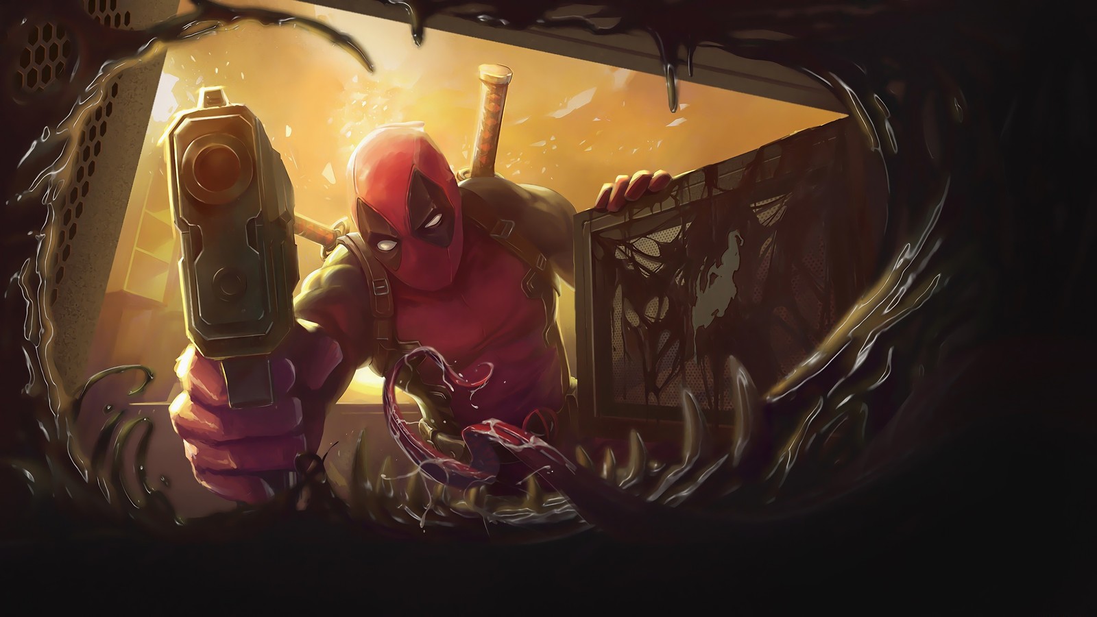 deadpool, marvel comics, comics wallpaper