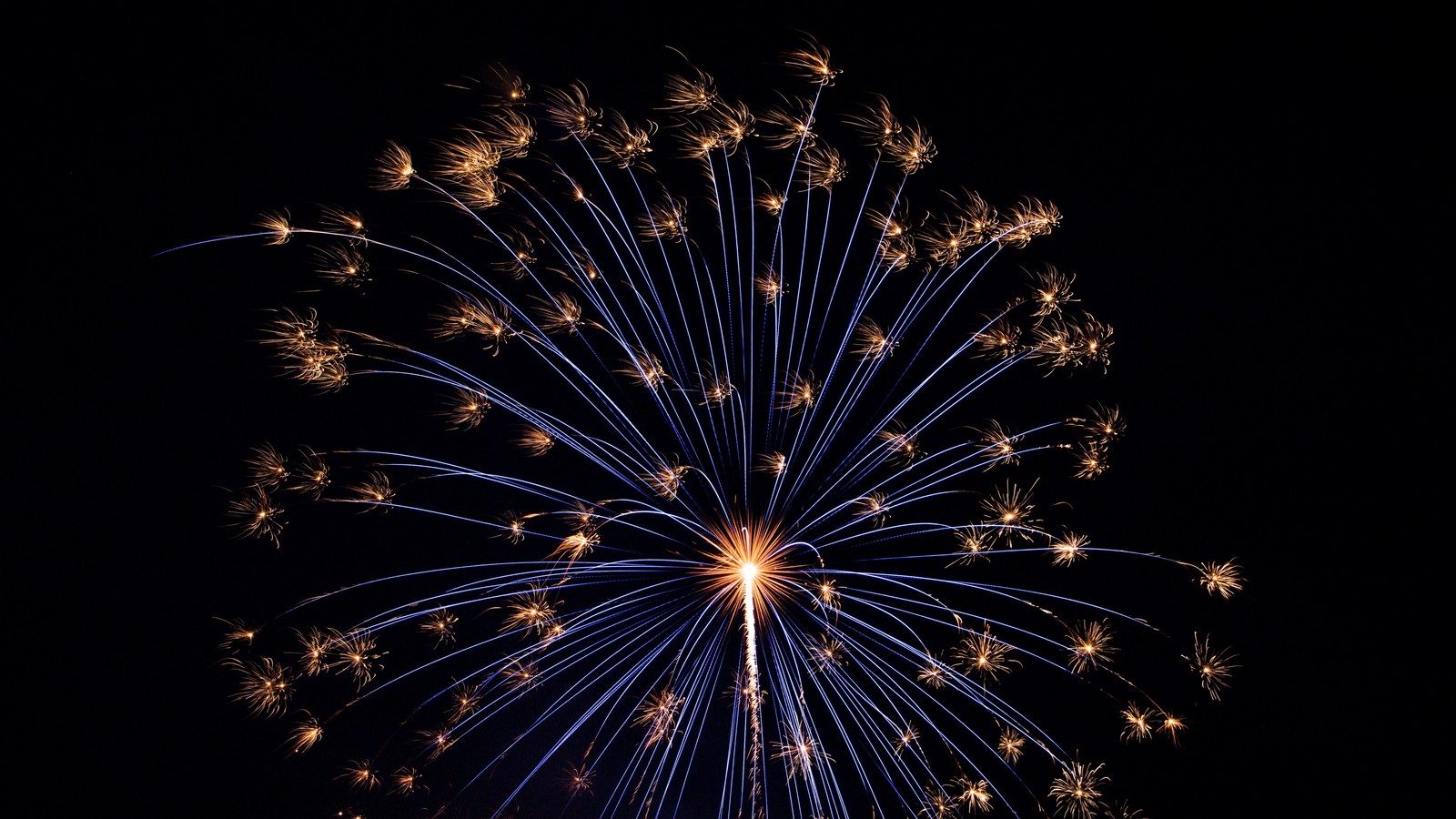 fireworks, darkness, night, new years eve, event wallpaper