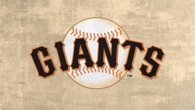 Logotipo dos San Francisco Giants em um fundo de beisebol vintage