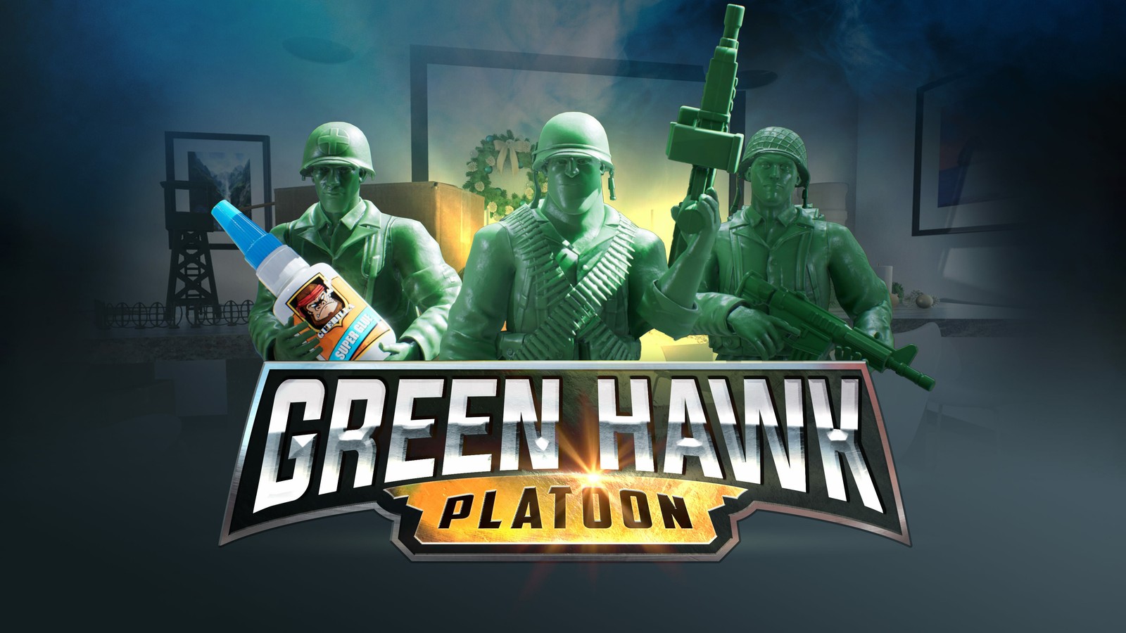 Зеленый ястреб-плакучка (green hawk platoon, игры 2025 года, игры, обои 4k)