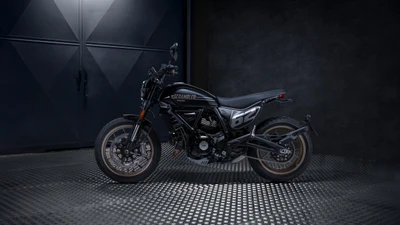 2025 Ducati Scrambler Full Throttle en finition noire élégante