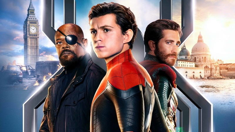 Человек-паук вдали от края города (человек паук вдали от дома, spider man far from home, фильм, peter parker, ник фьюри)