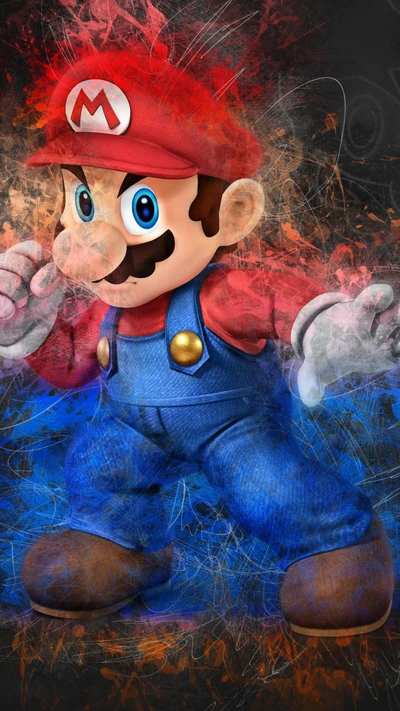 smash, super mario