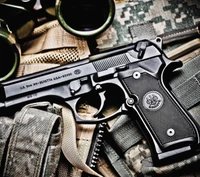 9mm, beretta, caliber, gun, military wallpaper