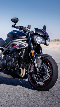 2018 triumph, vélo, frelon, moto, sport