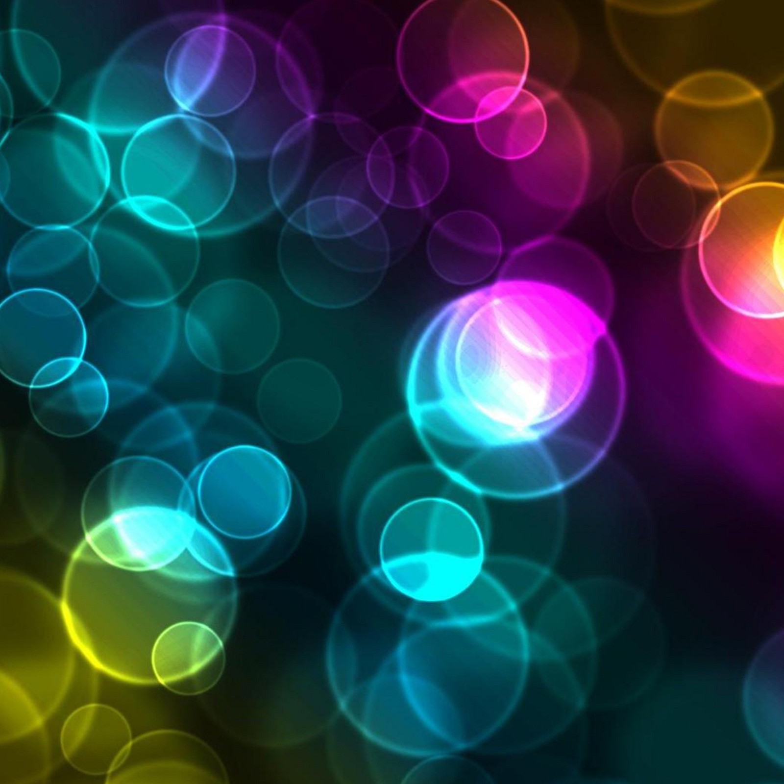 A close up of a colorful background with many circles (abstract, hd)