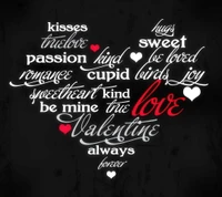 abstract, heart, love, red, sayings