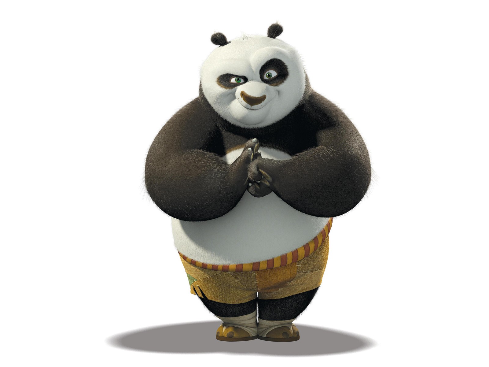 Скачать обои кунг фу панда, kung fu panda, по, po