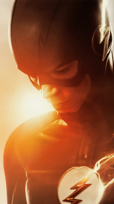 The Flash: Barry Allen in a Moment of Reflection