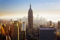 Empire State Building: Ikonisches Wahrzeichen der Skyline von New York