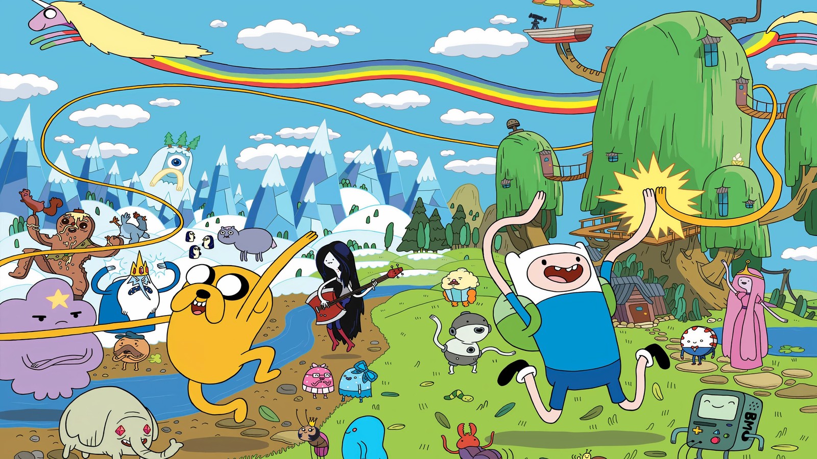 Download adventure time, tv series, cartoon network, movies, 4k wallpaper for free