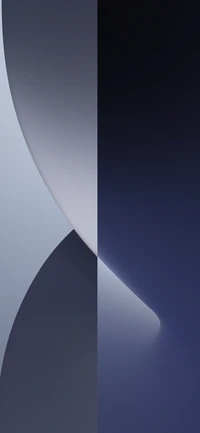 Minimalistisches Schwarz-Weiß-Abstraktes Design für iOS 14