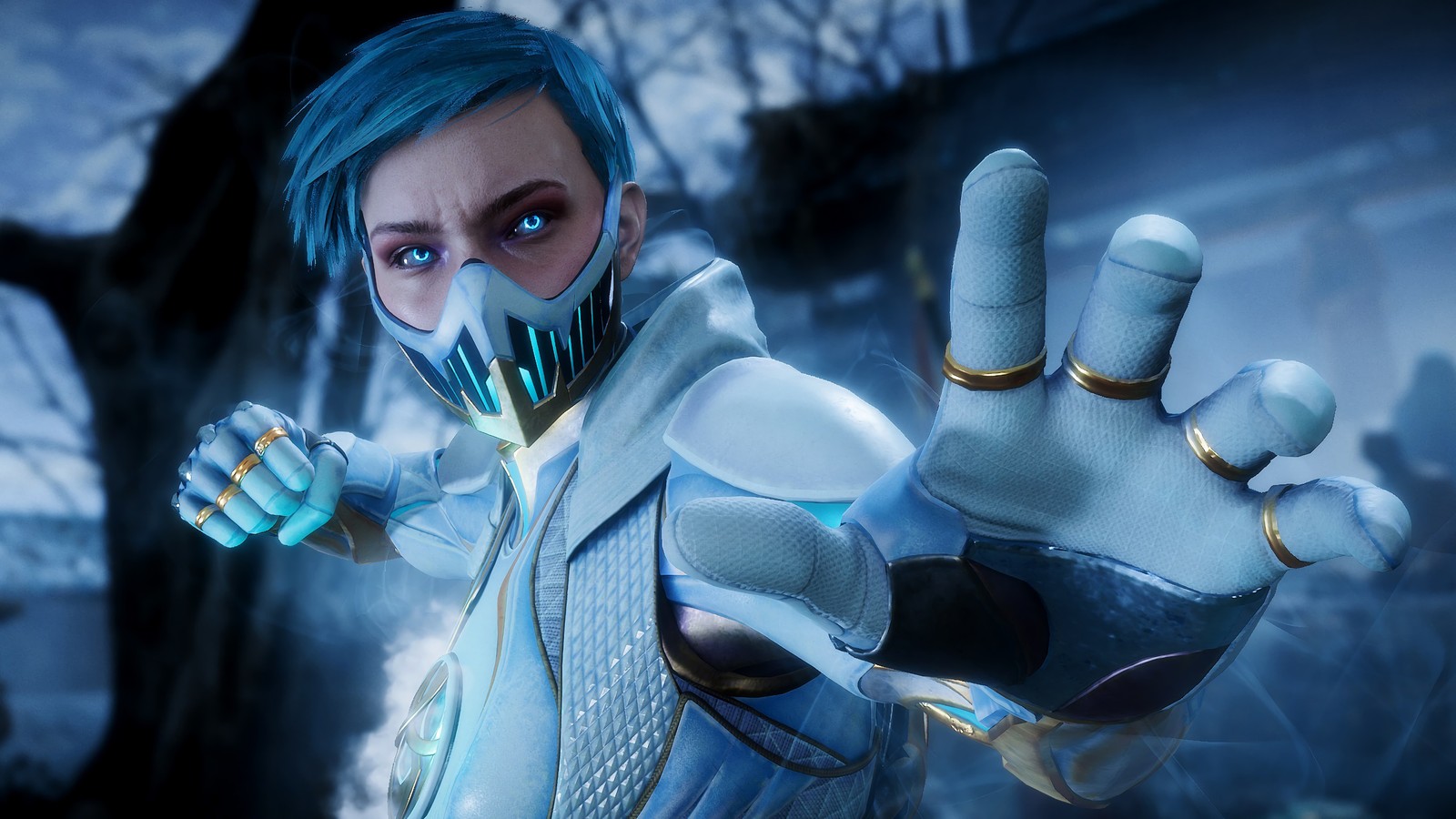 frost, mortal kombat 11, video game wallpaper